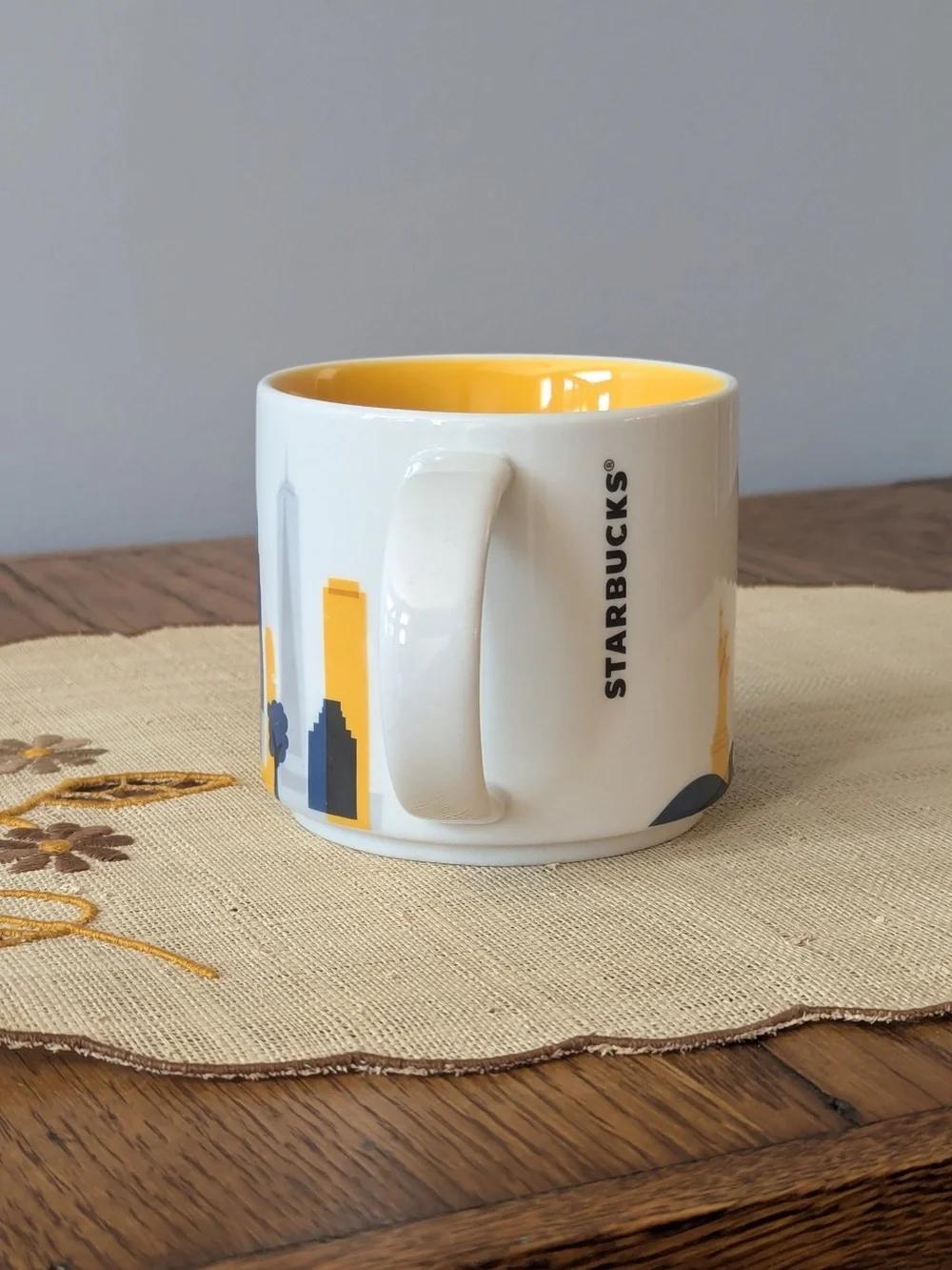 Starbucks NEW YORK City You Are Here Collection Coffee Mug 14oz Cup 2014 Series